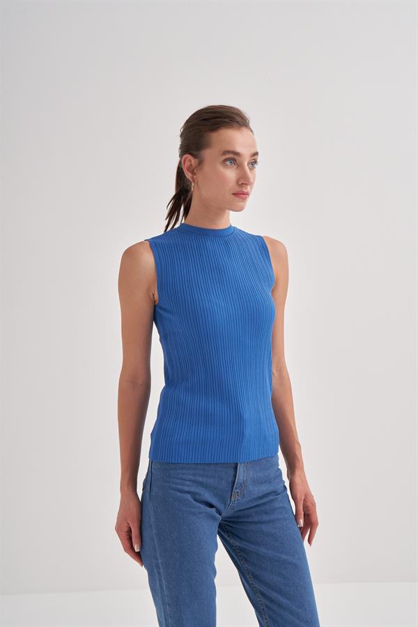 Fitilli Triko Atlet Mavi