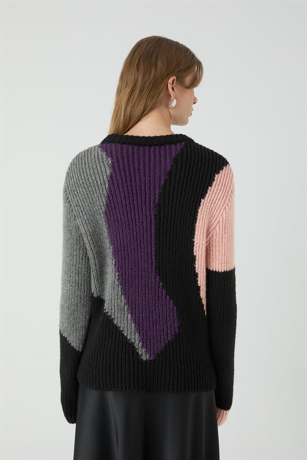 KAVAK KAZAK ÇOK RENKLİ SİYAH