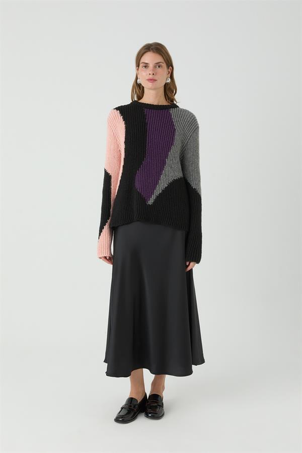 KAVAK KAZAK ÇOK RENKLİ SİYAH