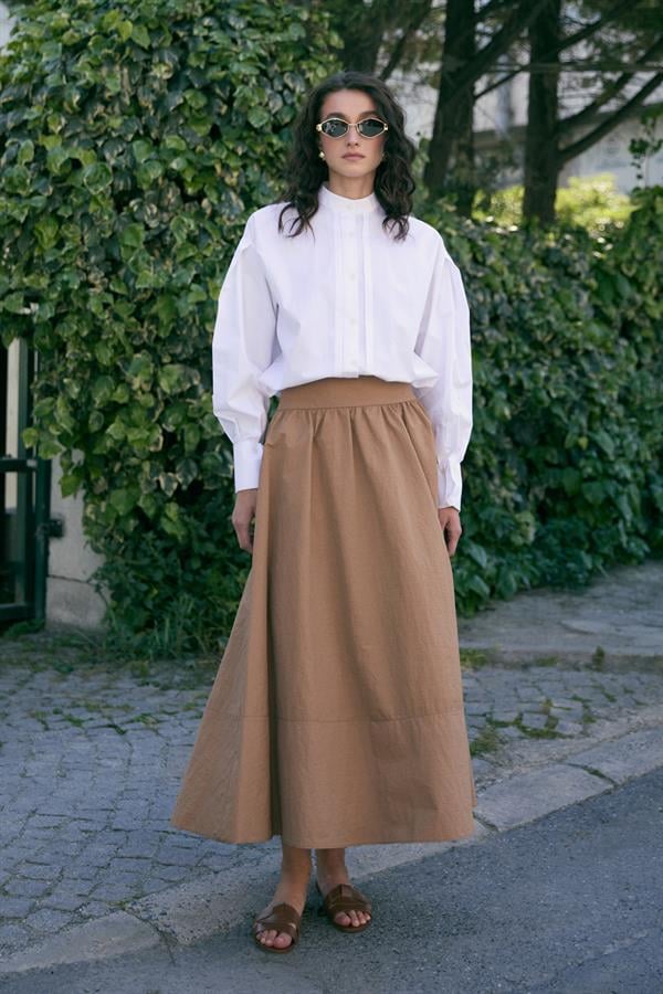 LİNEA ETEK CAMEL