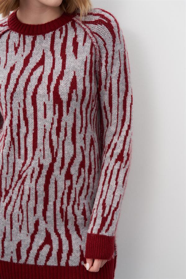 Luna Kazak Kırmızı