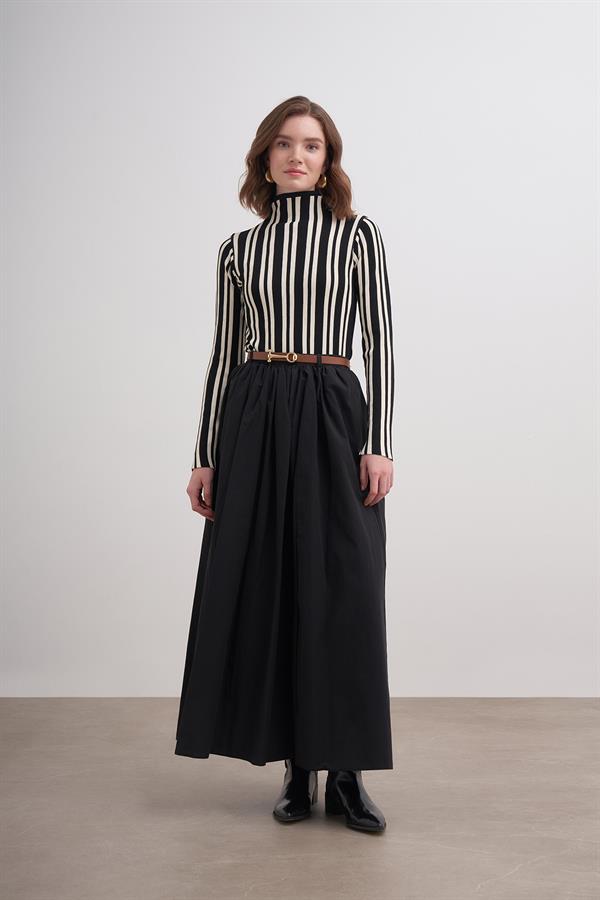 Mergen Kazak Siyah Ekru