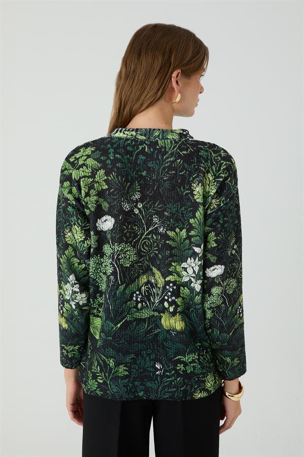 BASKILI KAZAK YEŞİL