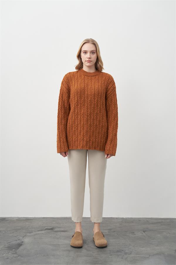 Saç Örgülü Kazak Bakır