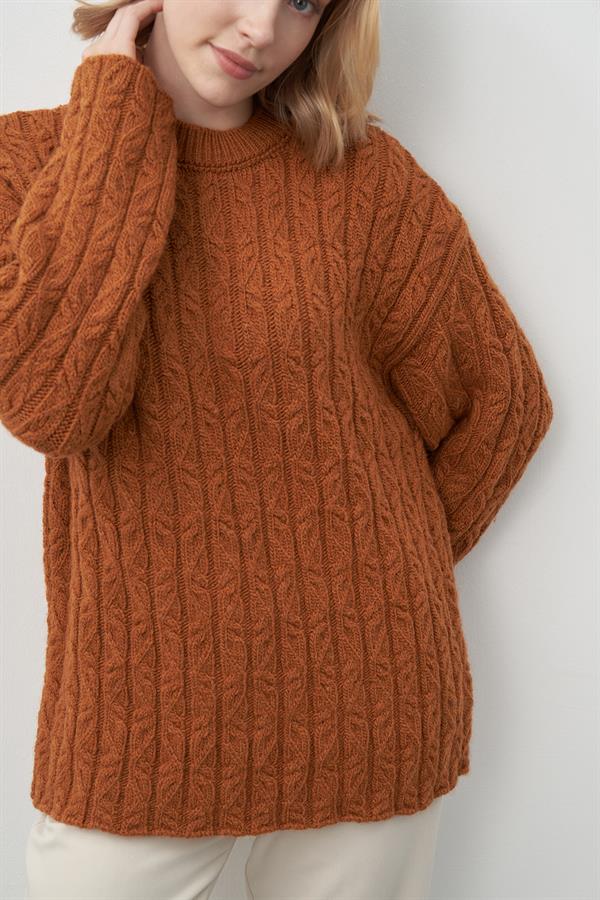 Saç Örgülü Kazak Bakır