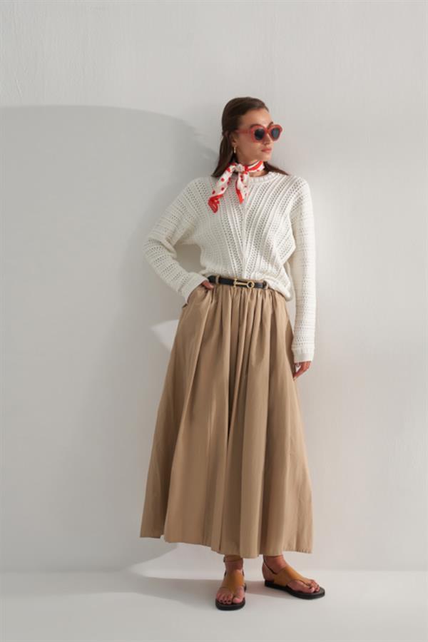 Yarasa Pamuk Kazak Ekru