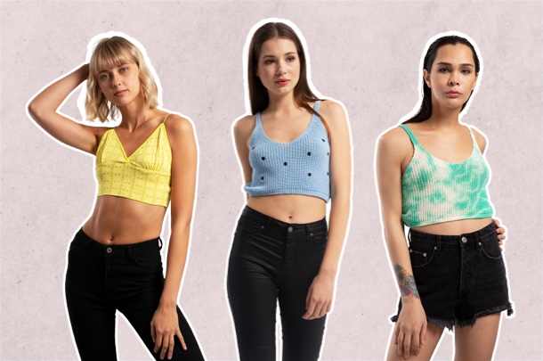 Kombinlerin Vazgeçilmezi Crop Top