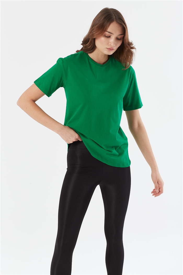 Avrile Bisiklet Yaka Basic T-shirt Kısa  BENETTON  A22-10528