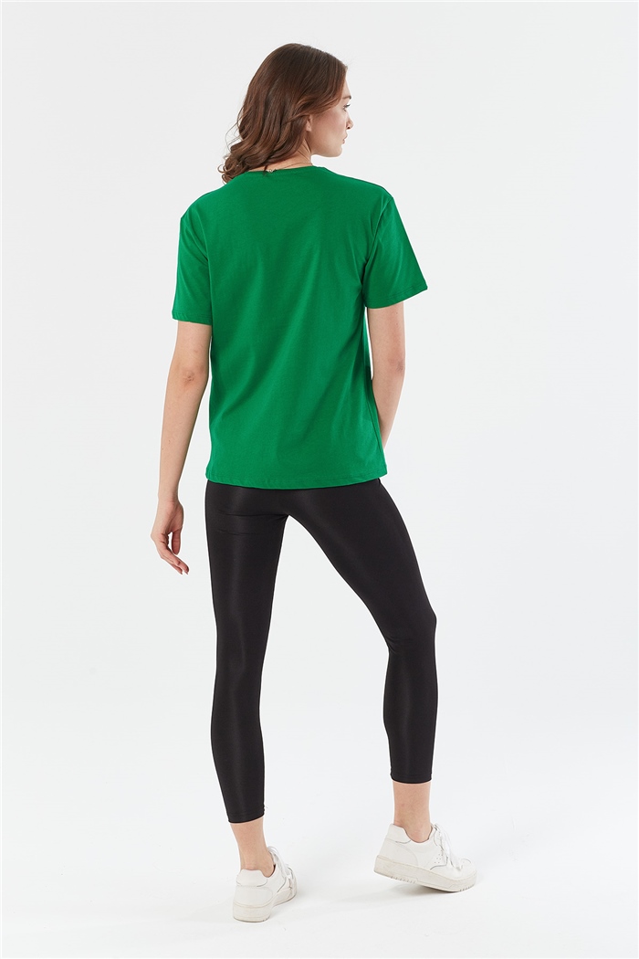 Avrile Bisiklet Yaka Basic T-shirt Kısa  BENETTON  A22-10528