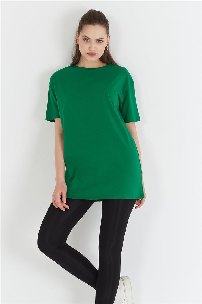 Avrile Bisiklet Yaka Basic Uzun T-shirt  BENETTON  A22-10531