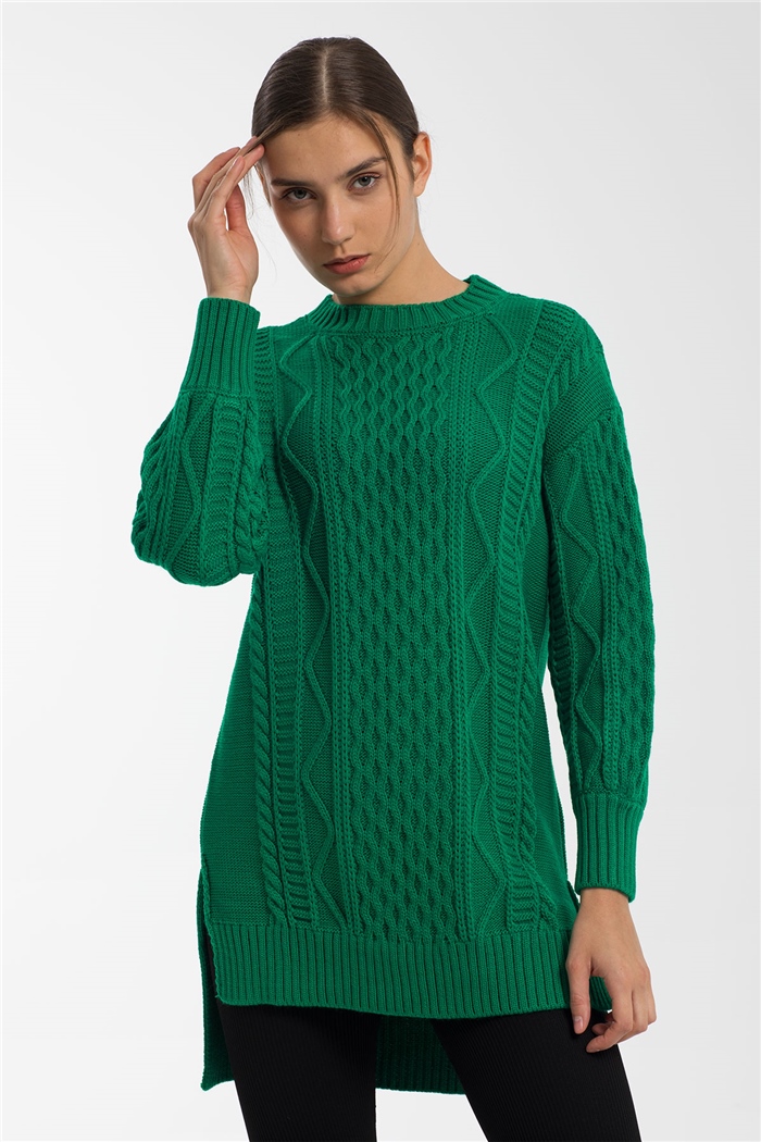 Avrile Bisiklet Yaka Triko Tunik  BENETTON  A91893-Z