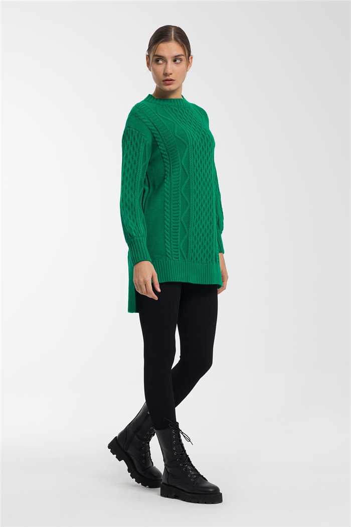 Avrile Bisiklet Yaka Triko Tunik  BENETTON  A91893-Z