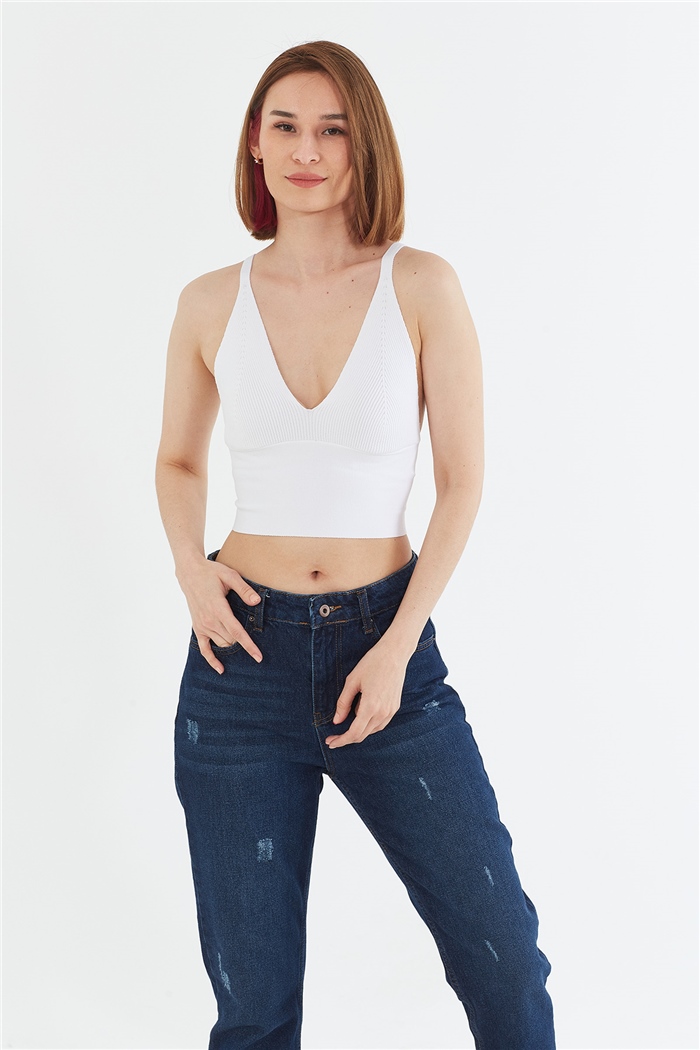 Avrile CROP ATLET  BEYAZ  A91996-S