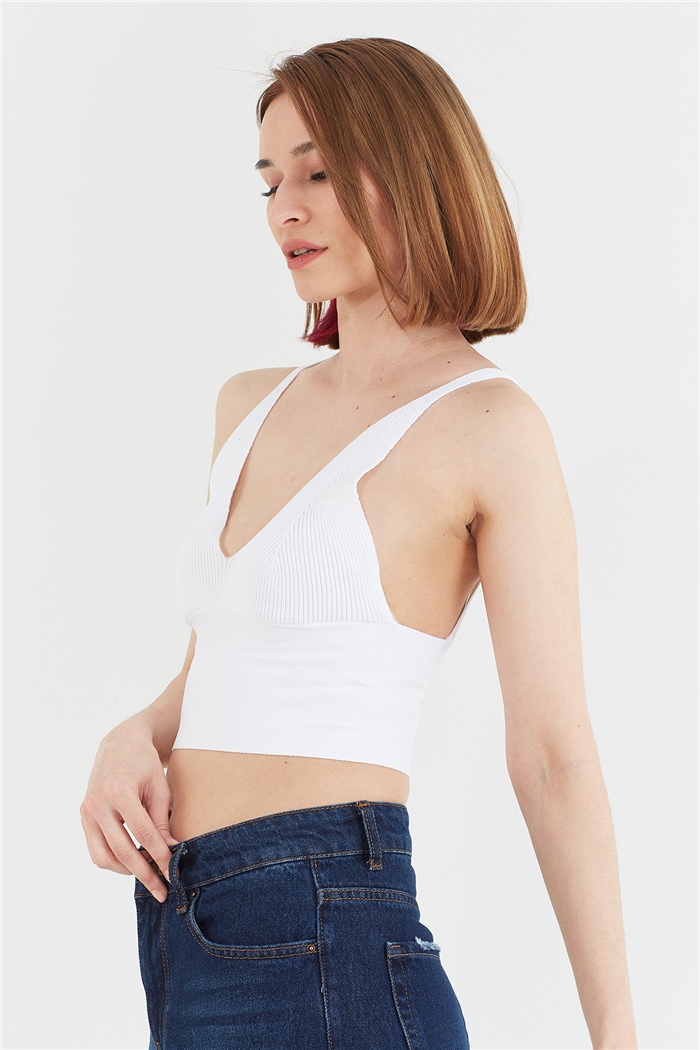 Avrile CROP ATLET  BEYAZ  A91996-S