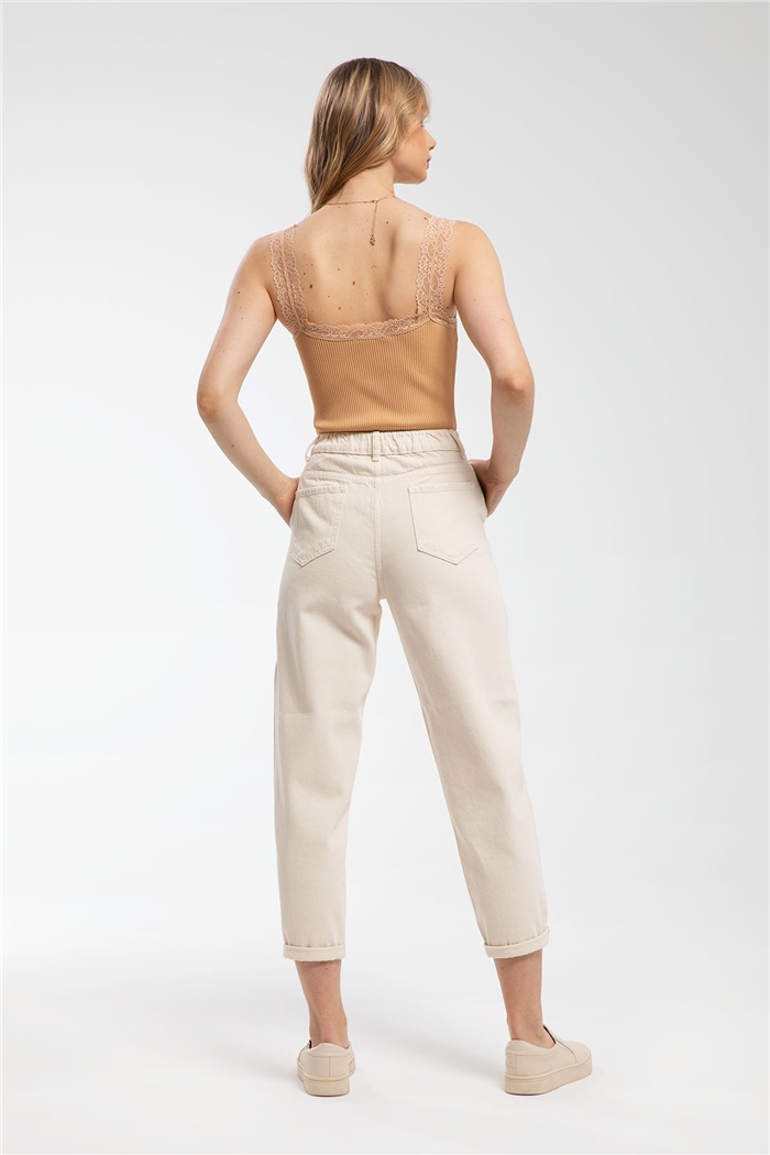 Avrile Dantelli Triko Zıbın  CAMEL  A91793-S