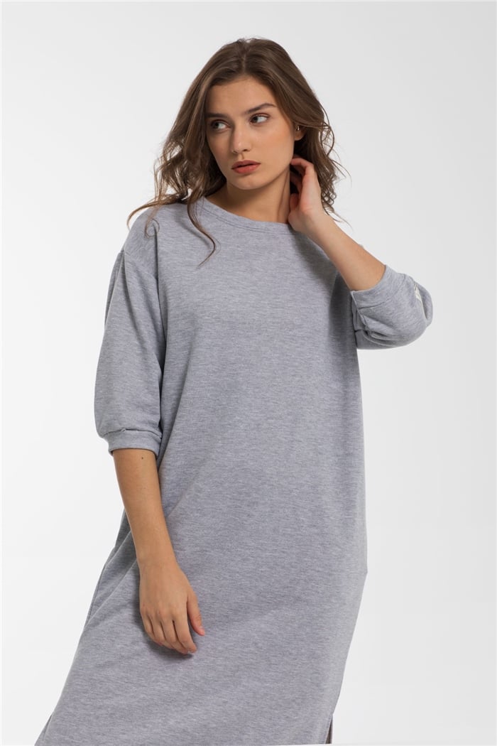 Avrile Elbise  GRİ  A21-10516