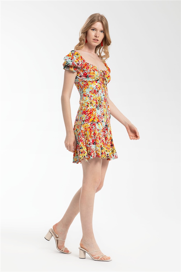 Avrile Elbise  MİNT YEŞİLİ  A21-10493