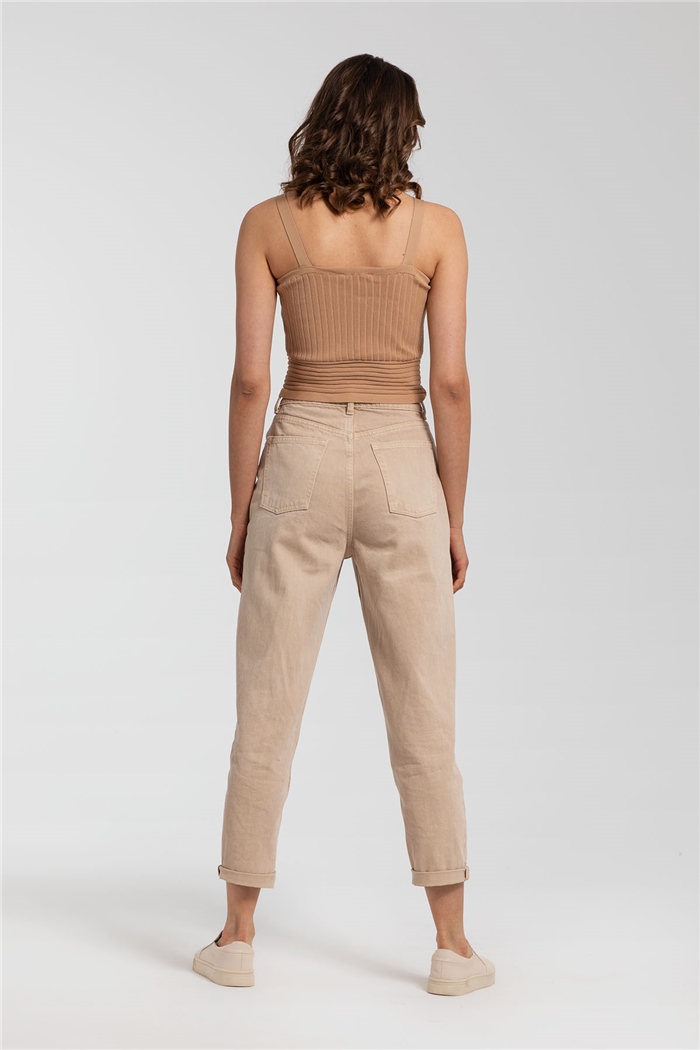 Avrile Fitilli Triko Atlet  CAMEL  A91740-S