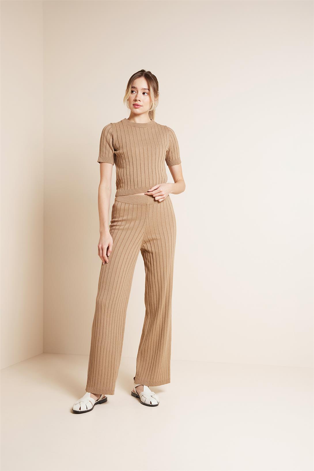 Avrile  Fitilli Triko Takım CAPPUCINO A92640-S