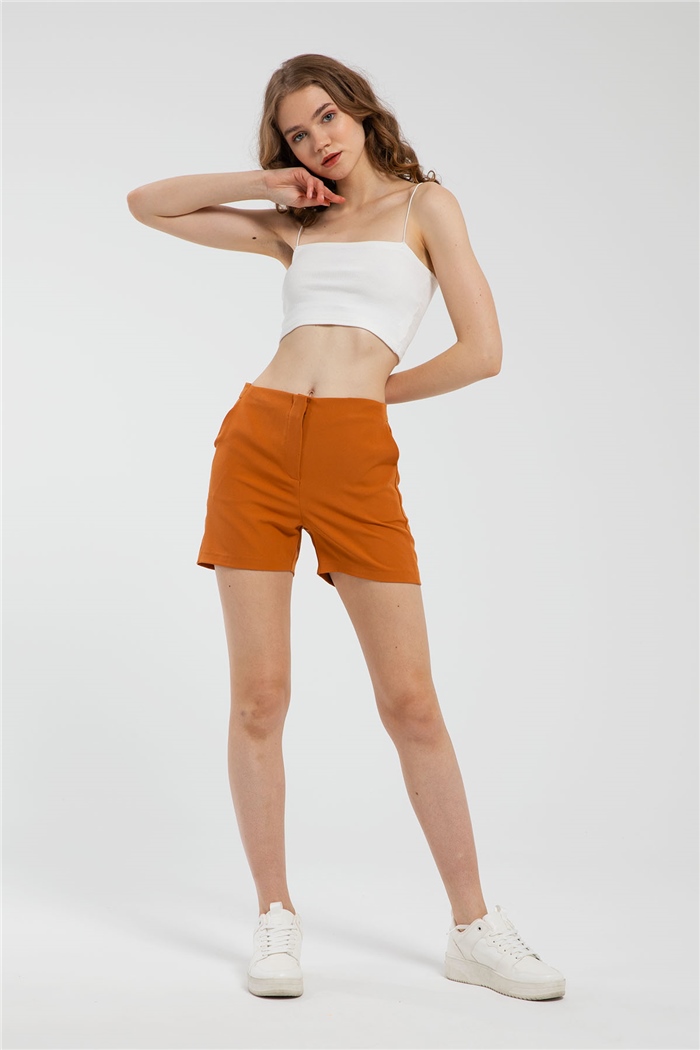 Avrile İnce Askılı Triko Crop  BEYAZ  A21-10418