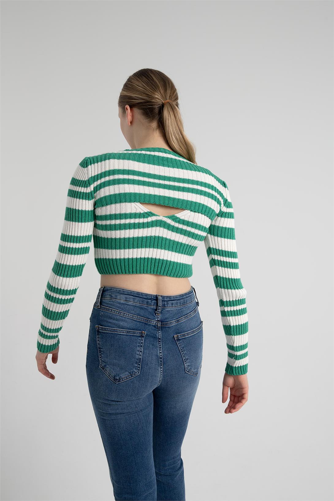 Avrile Kadın Triko İkili Takım BENETTON-HAM EKRU A92226-S