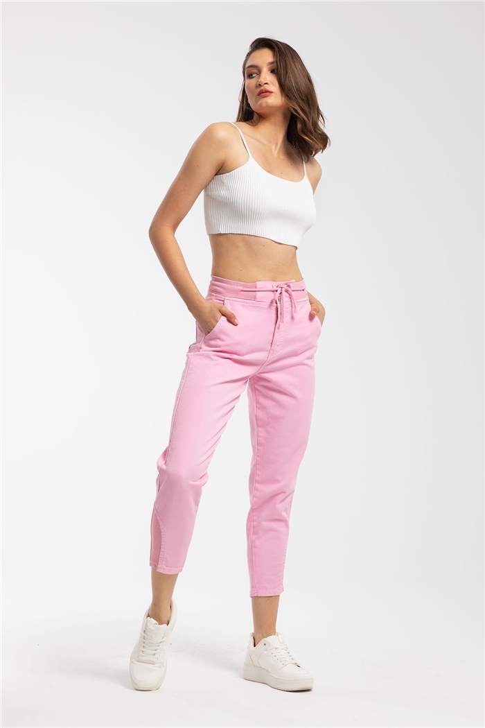 Avrile Pantolon  PEMBE  M-4323