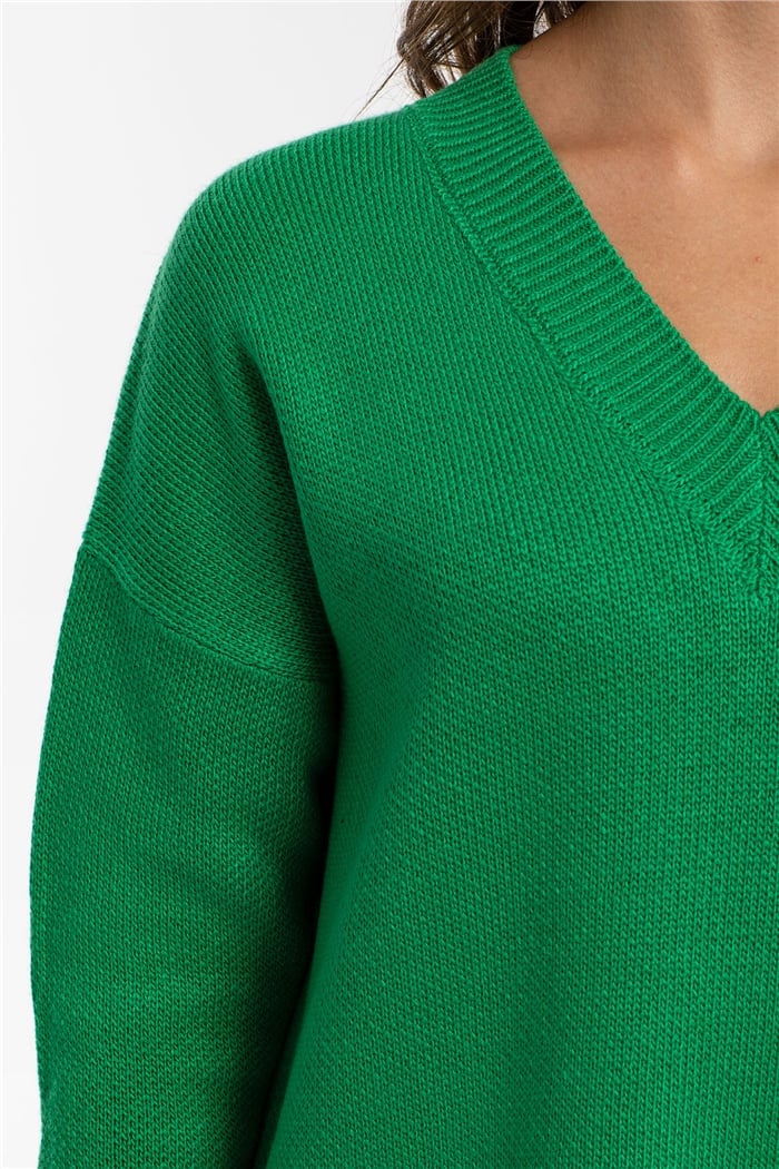 Avrile Salaş V Yaka Triko Tunik  BENETTON  A91861-S