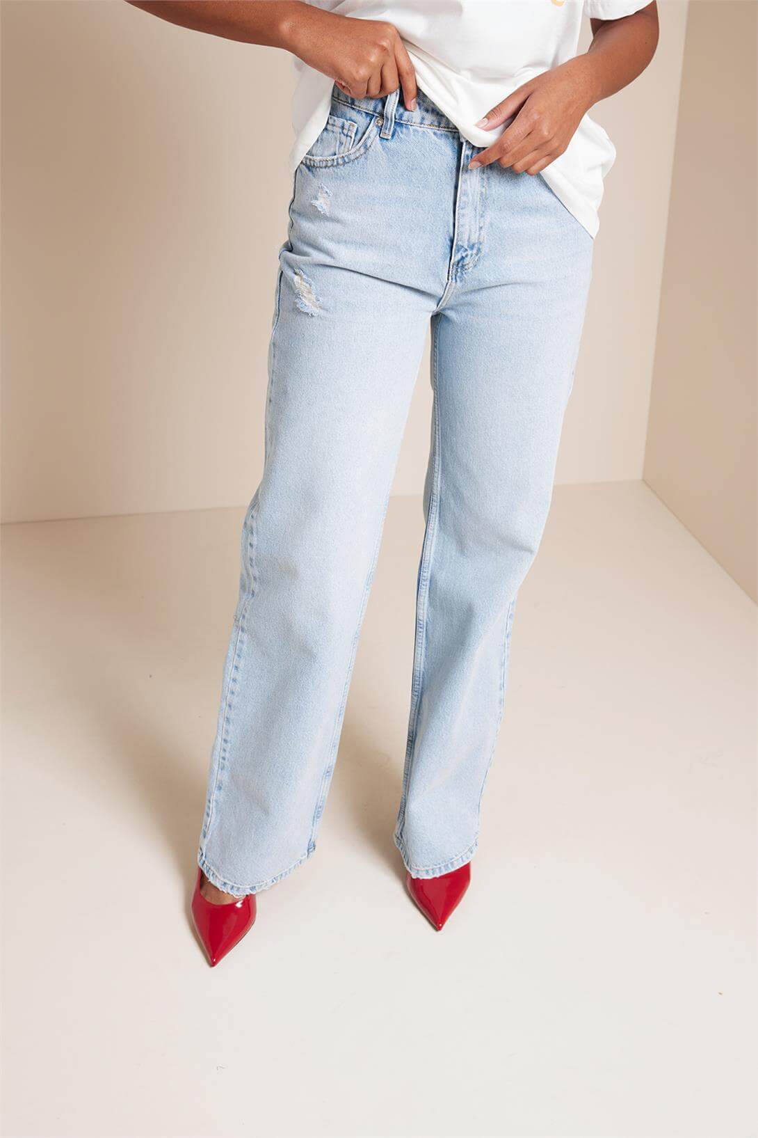 Avrile  STRAIGHT FIT DENIM PANTOLON MAVİ AP25-201