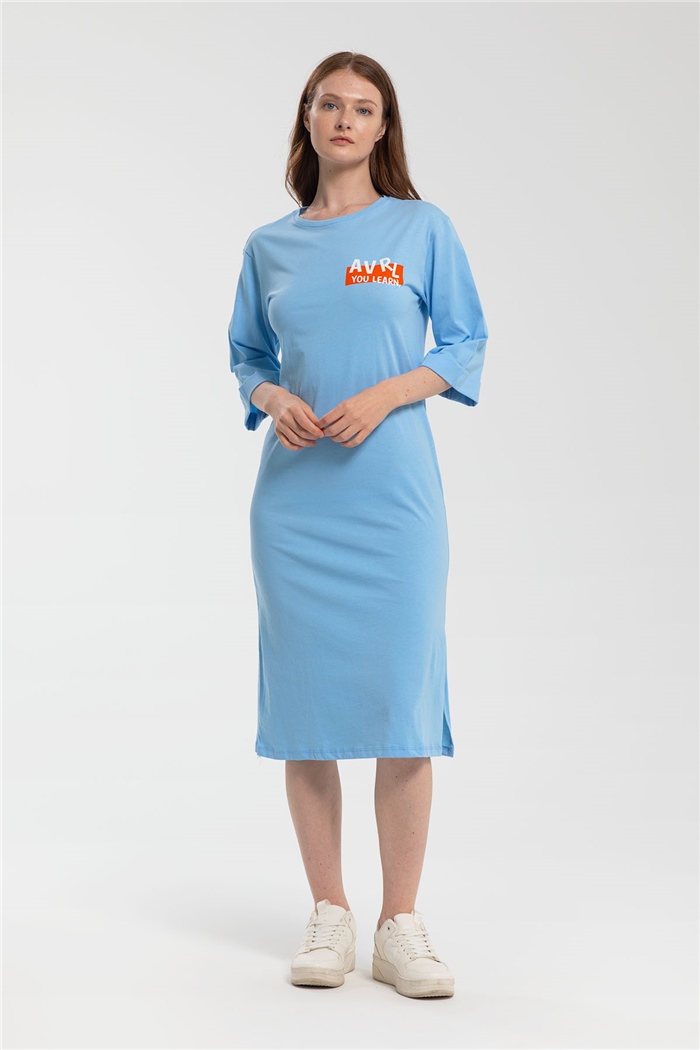 Avrile T-Shirt  BEBE MAVİ  A21-10422