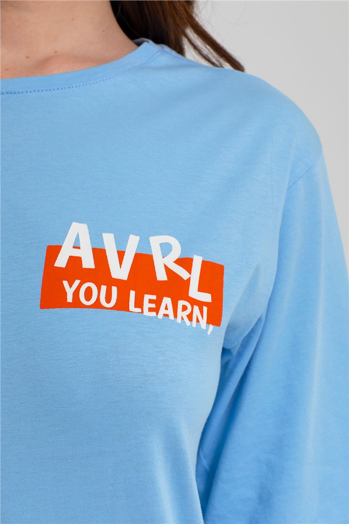 Avrile T-Shirt  BEBE MAVİ  A21-10422