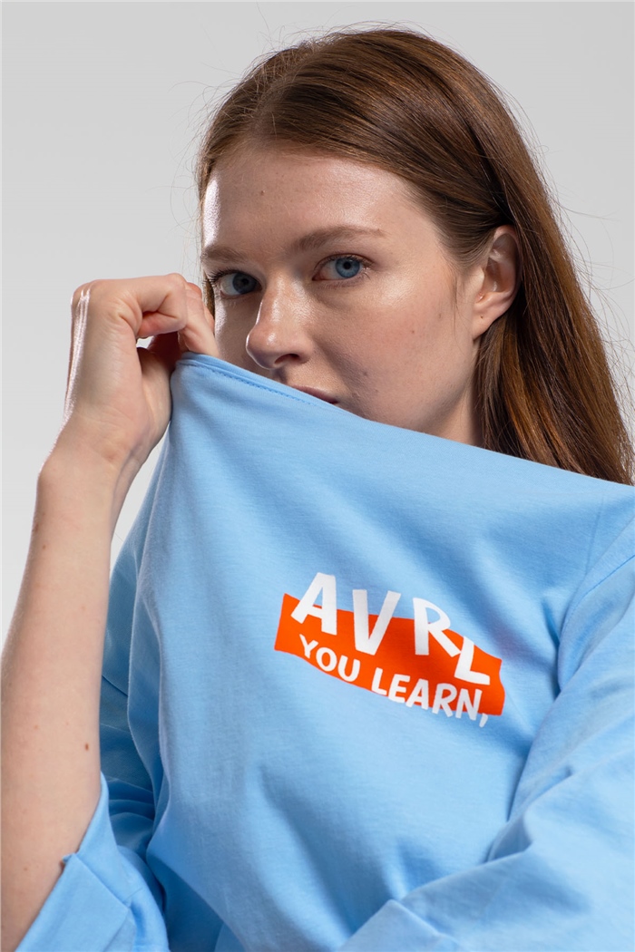 Avrile T-Shirt  BEBE MAVİ  A21-10422