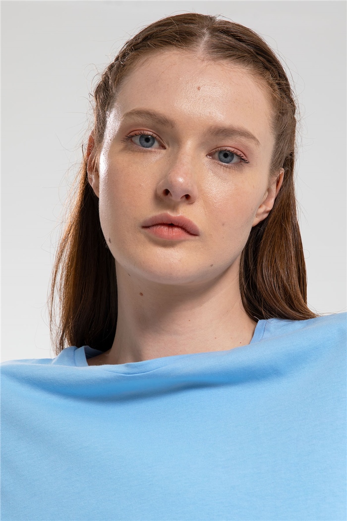 Avrile T-Shirt  BEBE MAVİ  A21-10427