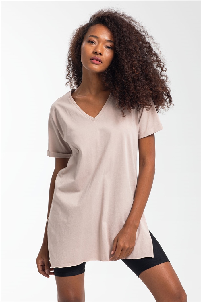 Avrile T-Shirt  BEJ  A19-10226
