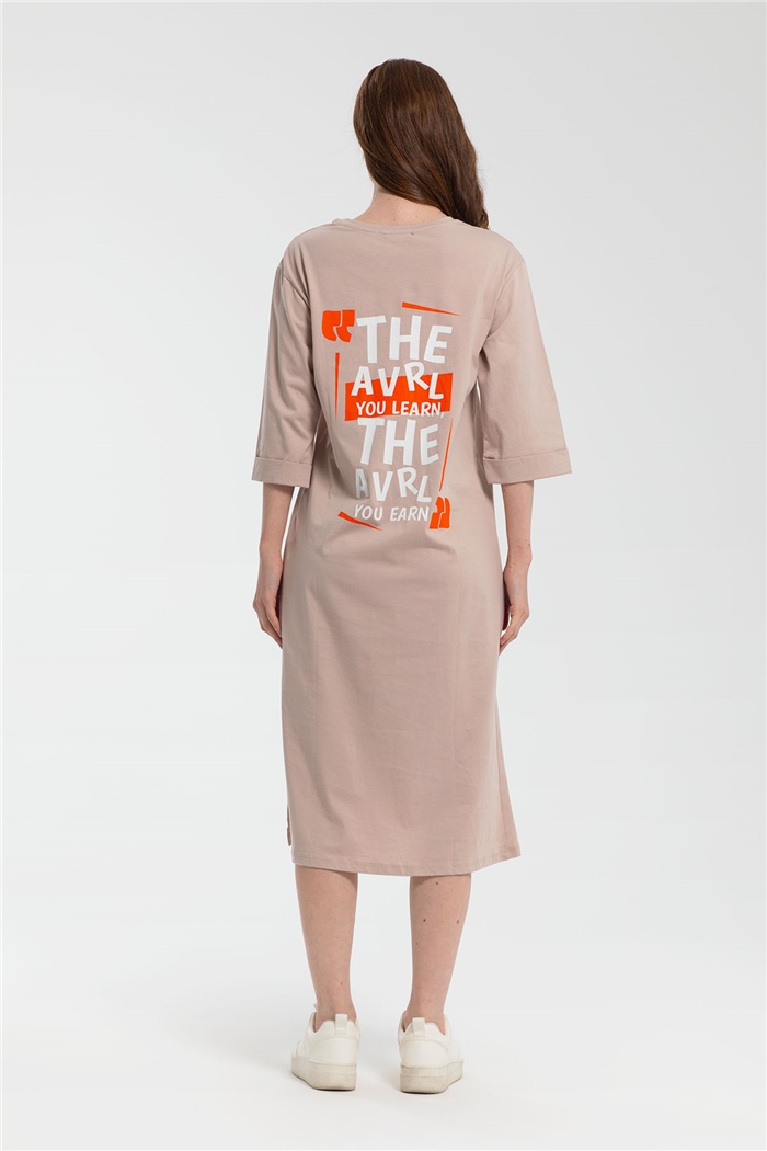 Avrile T-Shirt  BEJ  A21-10422