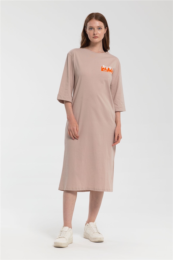 Avrile T-Shirt  BEJ  A21-10422