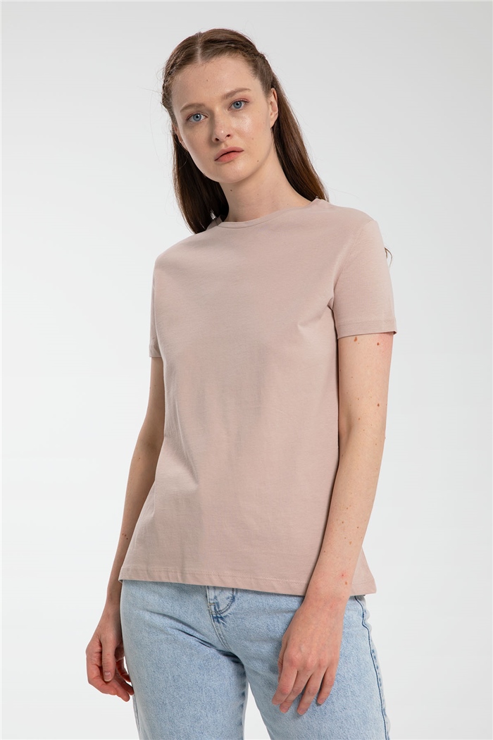 Avrile T-Shirt  BEJ  A21-10427