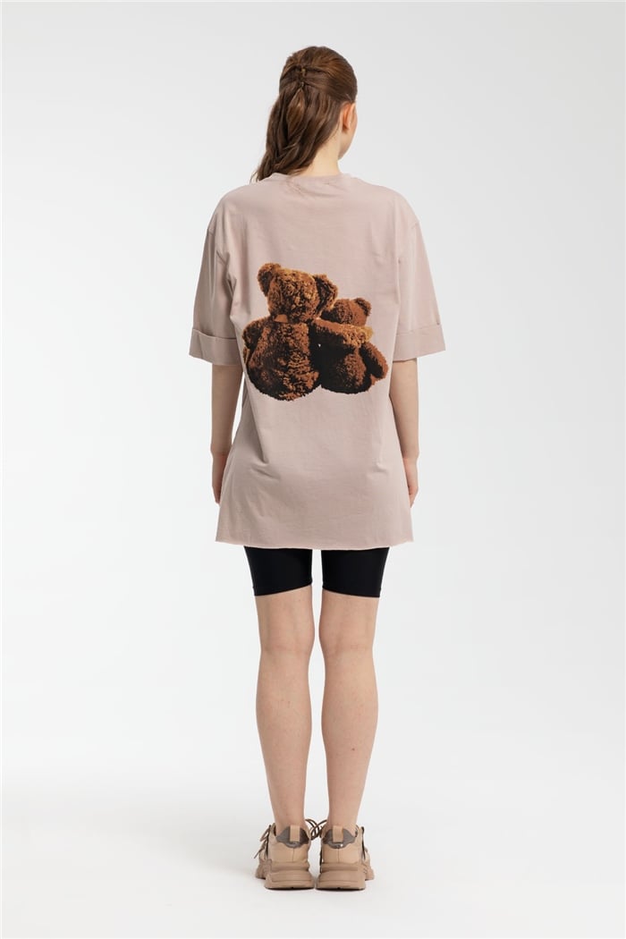Avrile T-Shirt  BEJ  A21-10455