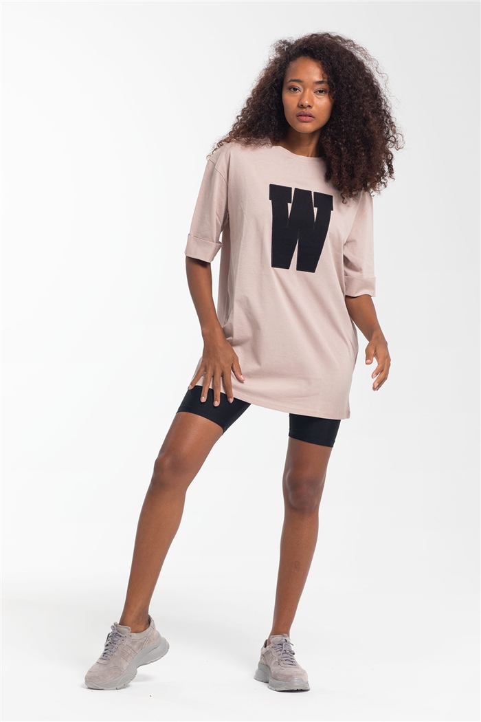 Avrile T-Shirt  BEJ  A21-10464