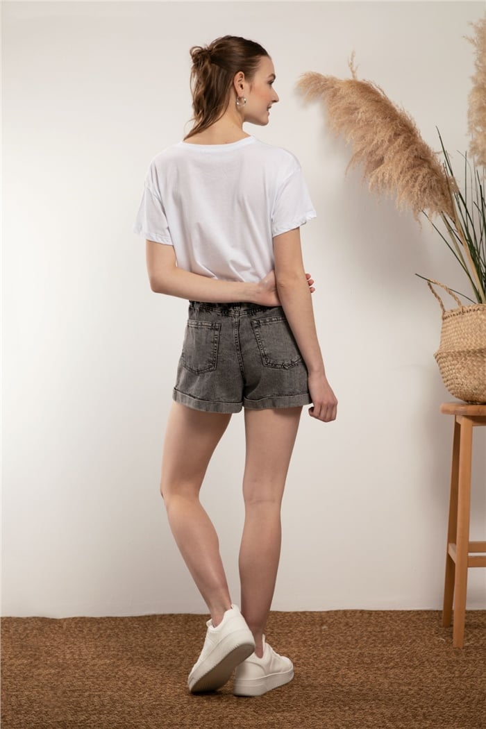 Avrile T-shirt  BEYAZ  A21-10393
