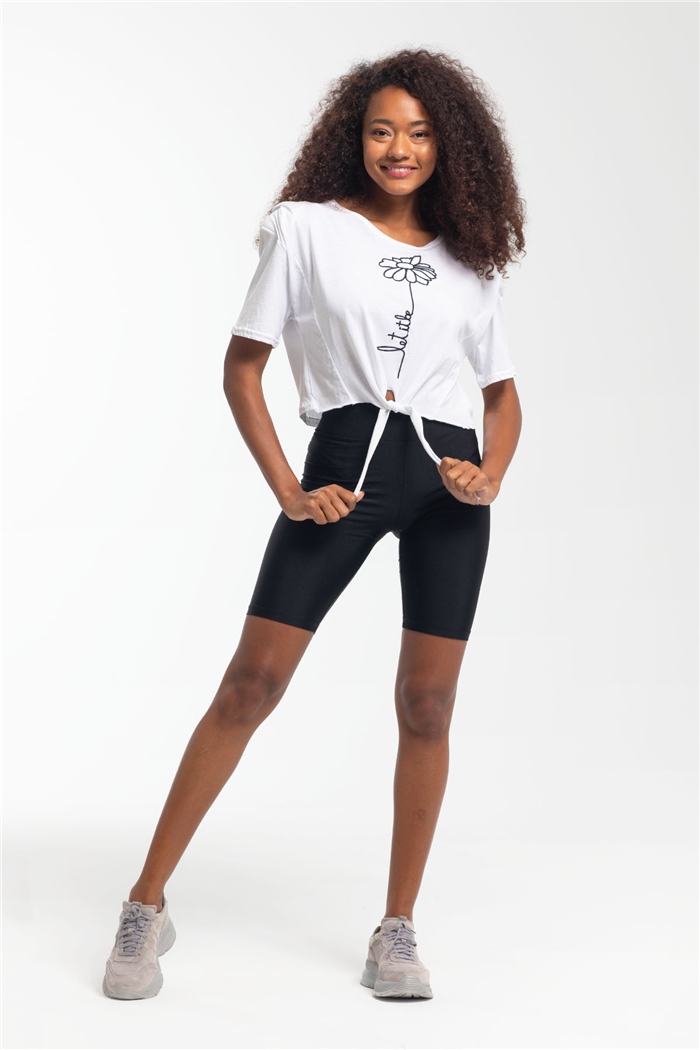 Avrile T-Shirt  BEYAZ  A21-10394