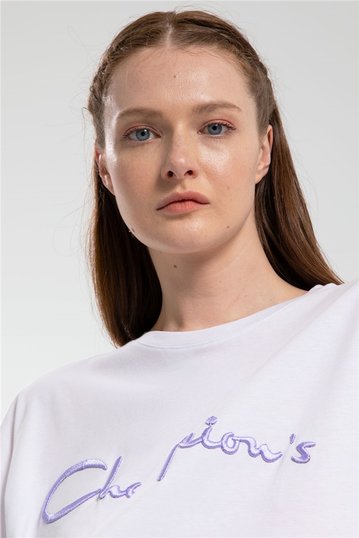 Avrile T-Shirt  BEYAZ  A21-10409