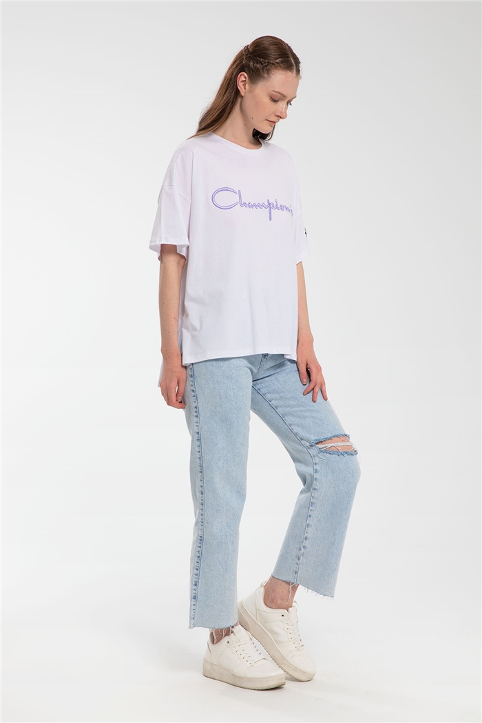 Avrile T-Shirt  BEYAZ  A21-10409
