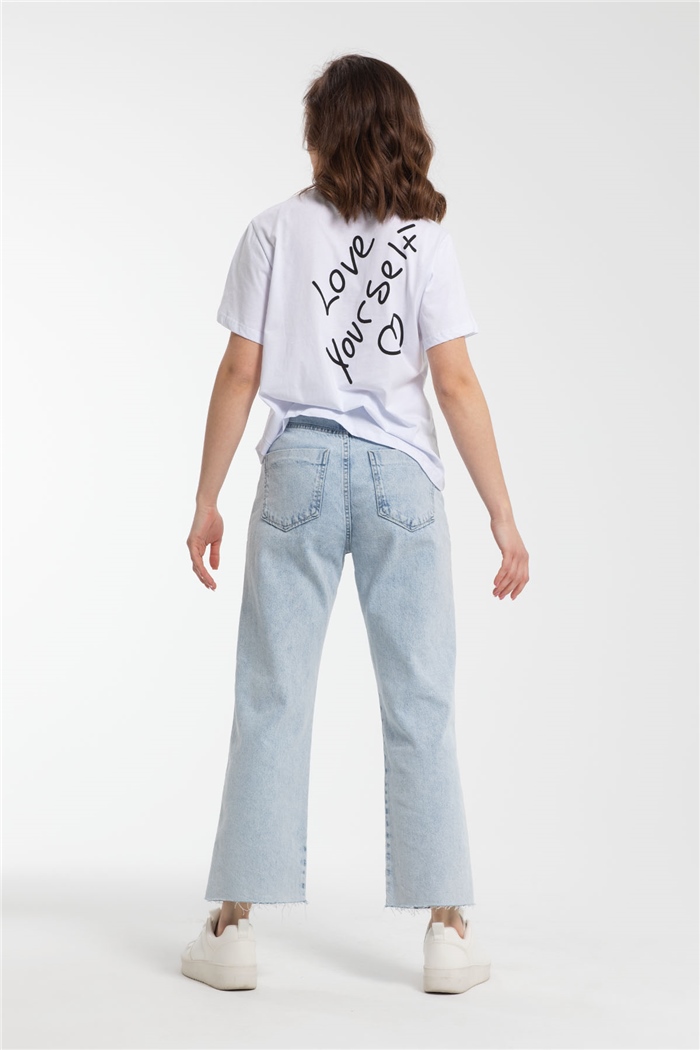 Avrile T-Shirt  BEYAZ  A21-10429