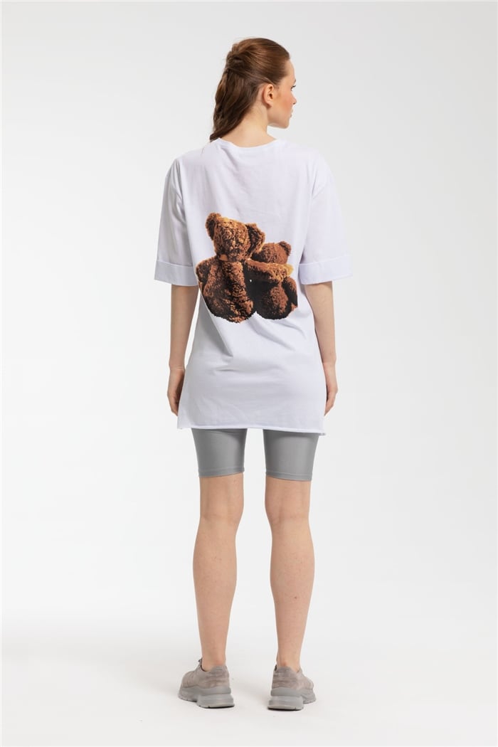 Avrile T-Shirt  BEYAZ  A21-10455