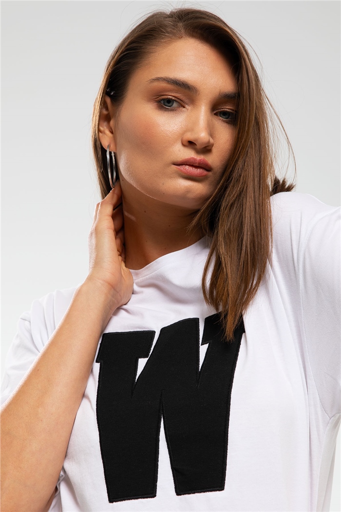 Avrile T-Shirt  BEYAZ  A21-10464