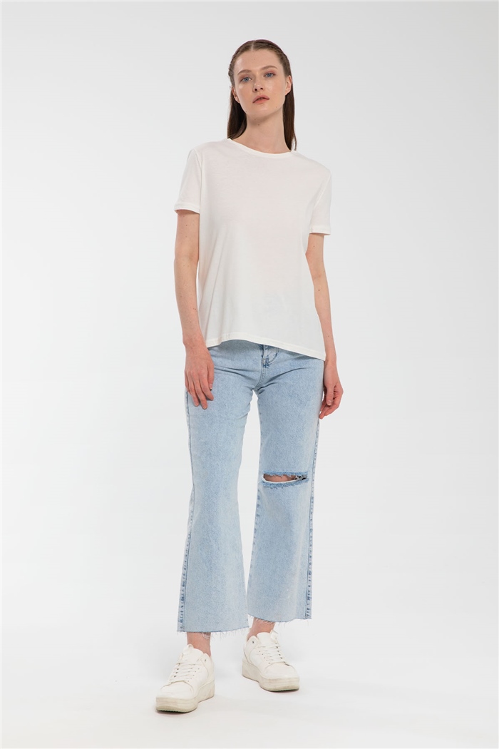 Avrile T-Shirt  EKRU  A21-10427