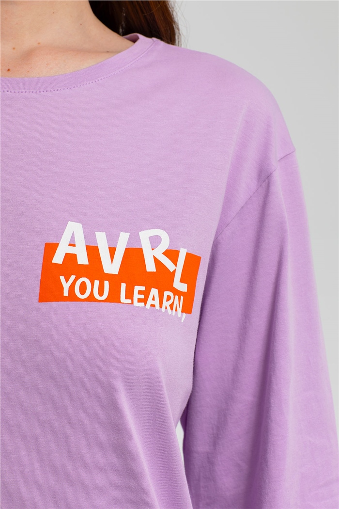 Avrile T-Shirt  LİLA  A21-10422