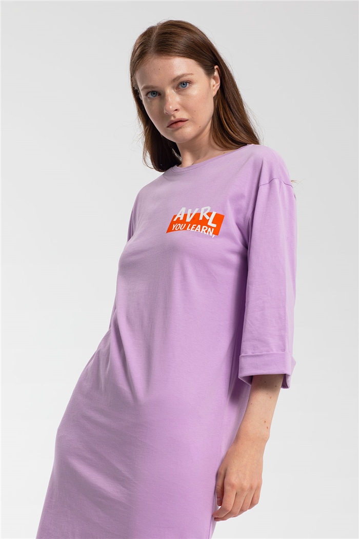 Avrile T-Shirt  LİLA  A21-10422