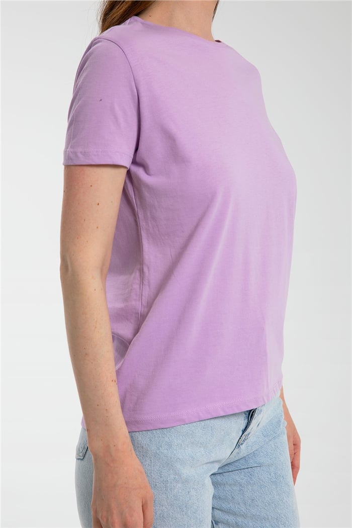 Avrile T-Shirt  LİLA  A21-10427