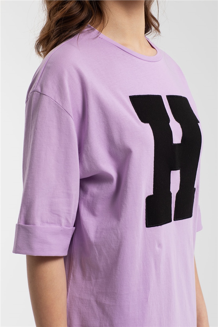 Avrile T-Shirt  LİLA  A21-10446